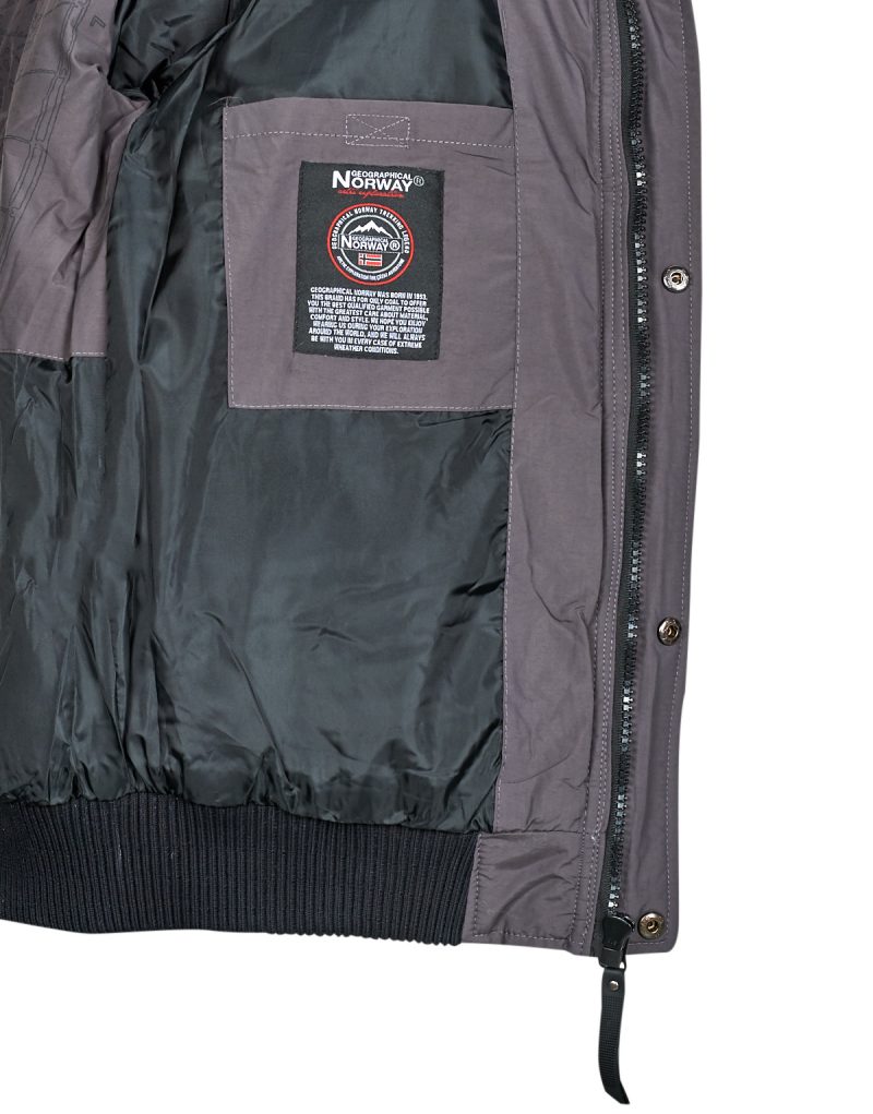 Piumino  Geographical Norway  VOLVA  Grigio -  Piumini Uomo - 6