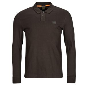 Polo maniche lunghe uomo BOSS  Passerby  Marrone BOSS 4063546974408