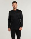 Polo maniche lunghe  Emporio Armani  POLO SHIRT  Nero -  Polo maniche lunghe Uomo - 2
