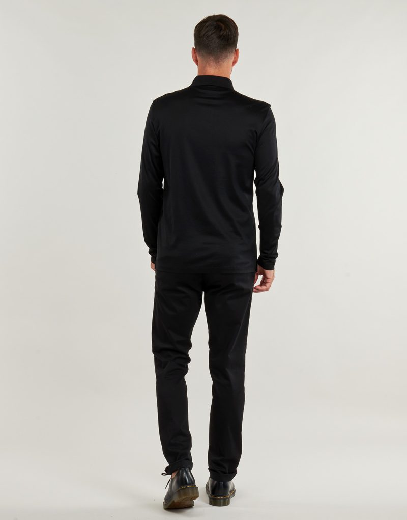 Polo maniche lunghe  Emporio Armani  POLO SHIRT  Nero -  Polo maniche lunghe Uomo - 4