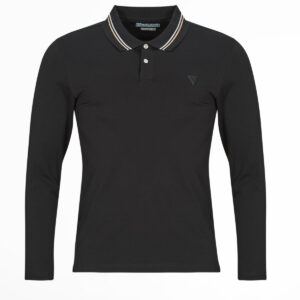 Polo maniche lunghe uomo Guess  OLIVER LS POLO  Nero Guess 7628907031687