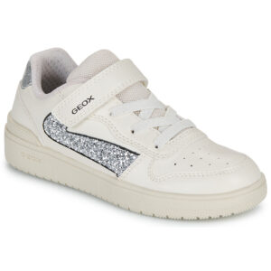 Scarpe bambini ragazza Geox  J WASHIBA GIRL  Bianco Geox 8058192231780