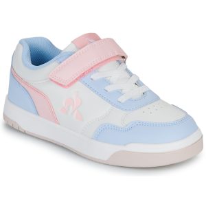 Scarpe bambini ragazza Le Coq Sportif  LCS COURT BREAKER GIRL PS  Multicolore Le Coq Sportif 3606805468228