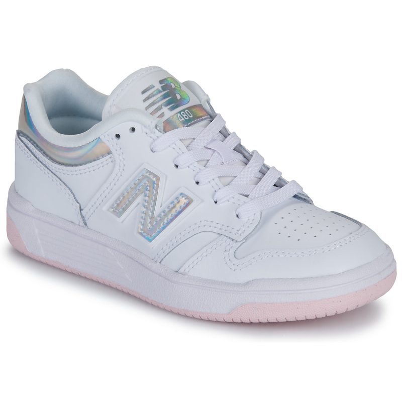 Scarpe bambini ragazza New Balance  480  Bianco New Balance 198686564463