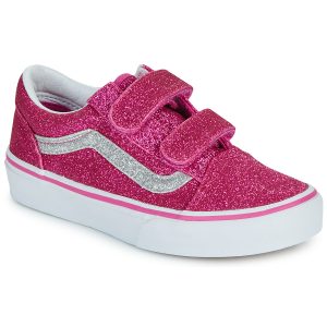 Scarpe bambini ragazza Vans  Old Skool V  Rosa Vans 197804516247