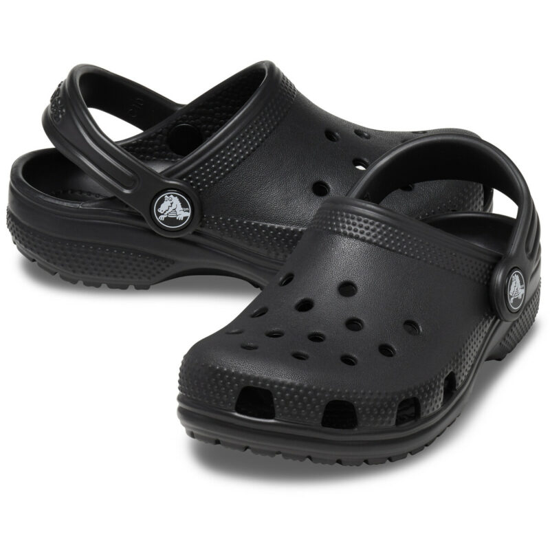 Crocs Classic Clog K Nero Zoccoli Bambino - 5