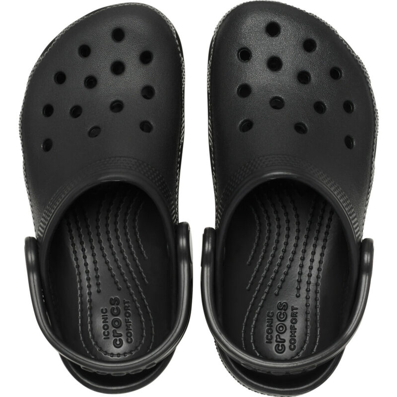 Crocs Classic Clog K Nero Zoccoli Bambino - 6