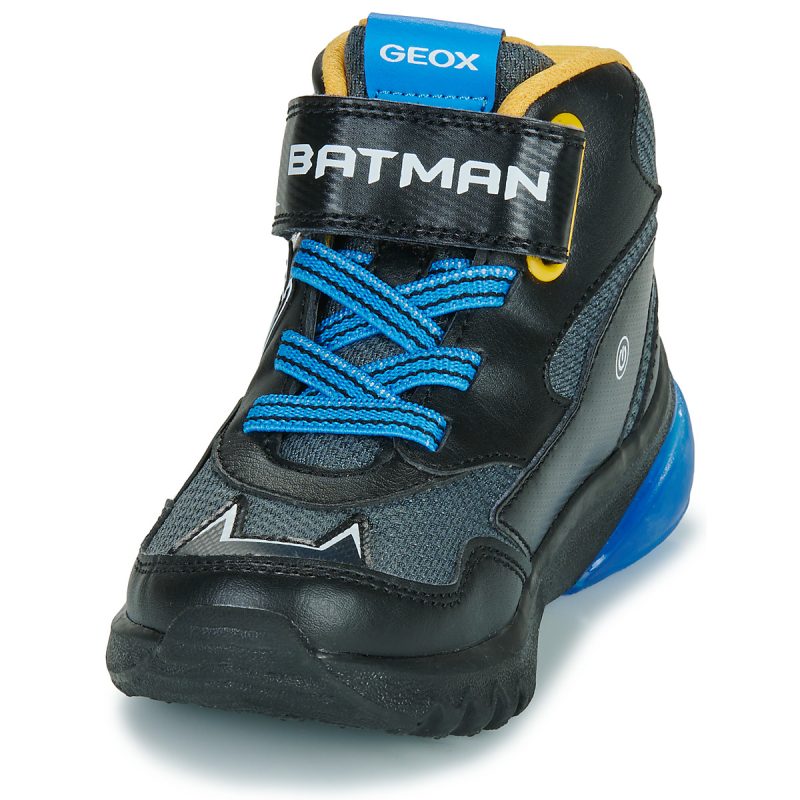 Geox Baskets enfant J CIBERDRON BOY BATMAN noires - Taille 3