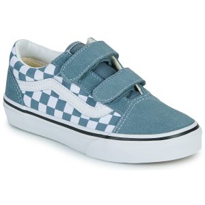 Scarpe bambini ragazzo Vans  Old Skool V  Blu Vans 197804515950