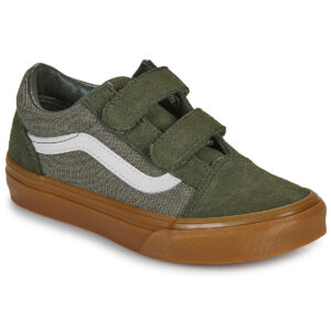 Scarpe bambini ragazzo Vans  Old Skool V  Kaki Vans 197804515165