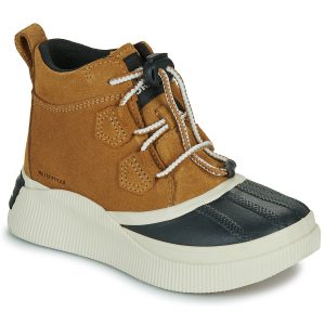 Sorel Youth Out N About&trade; IV Classic WP Snow Boots Brown Sorel 195981396164