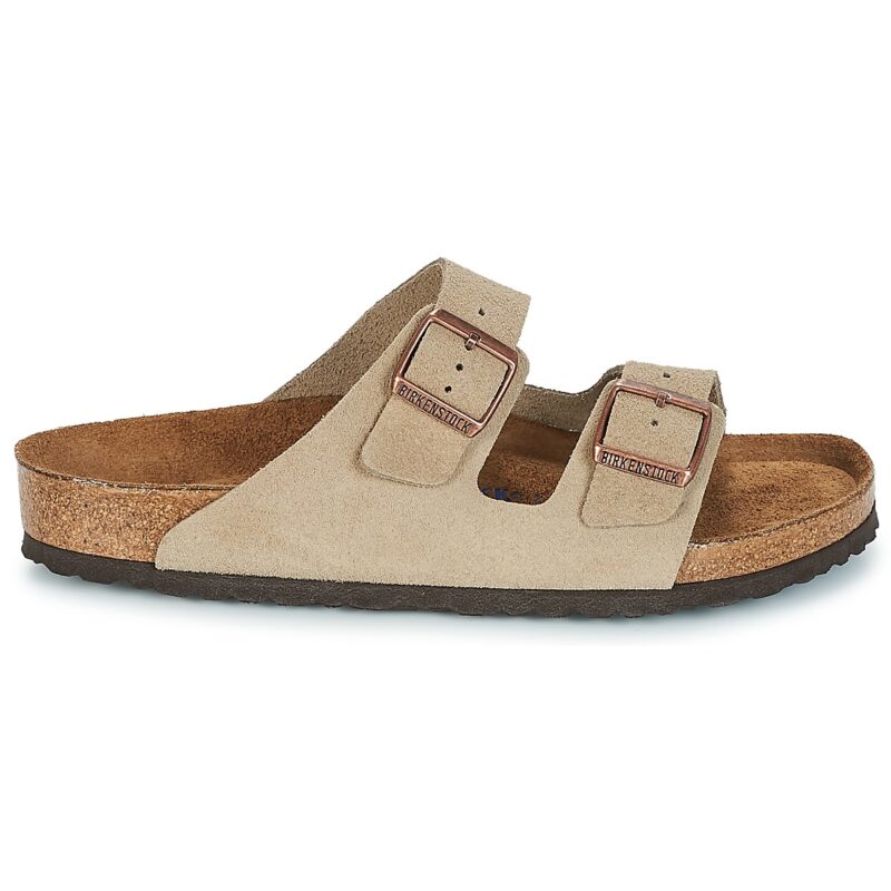 BIRKENSTOCK Arizona Soft Footbed Taupe Beige Ciabatta Uomo - 2