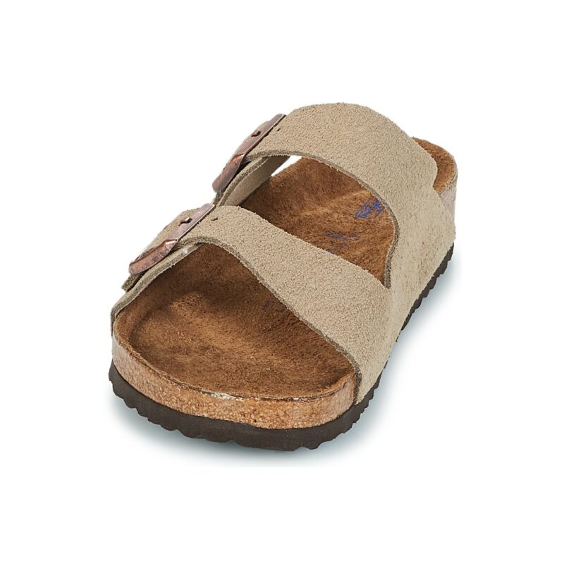BIRKENSTOCK Arizona Soft Footbed Taupe Beige Ciabatta Uomo - 3
