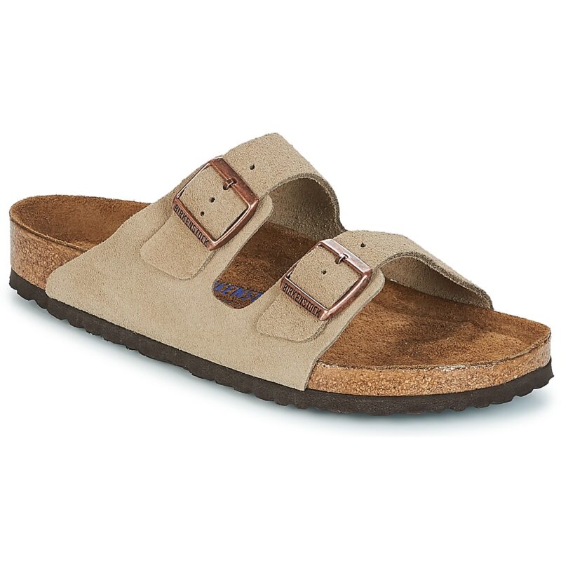 BIRKENSTOCK Arizona Soft Footbed Taupe Beige Ciabatta Uomo - 1