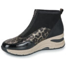 Rieker N9362-00 Black High-top Sneakers Women - 4
