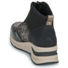 Rieker N9362-00 Black High-top Sneakers Women - 5