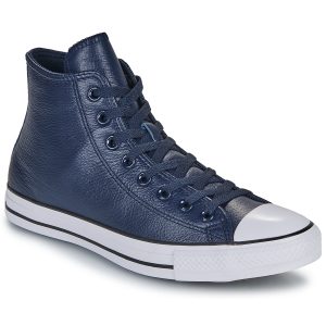 Sneakers alte uomo Converse  CHUCK TAYLOR ALL STAR LEATHER  Blu Converse 194435696515
