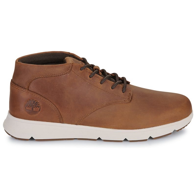 Timberland Parker Street Brown High-Top Sneakers Men - 2