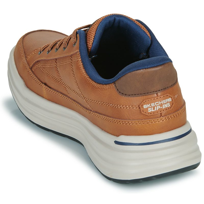 Baskets Skechers STERLING HANSEL SLIP-INS marron pour homme - Pointure 5
