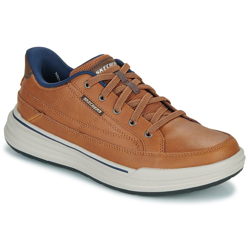 Baskets Skechers STERLING HANSEL SLIP-INS marron pour homme - Pointure 1