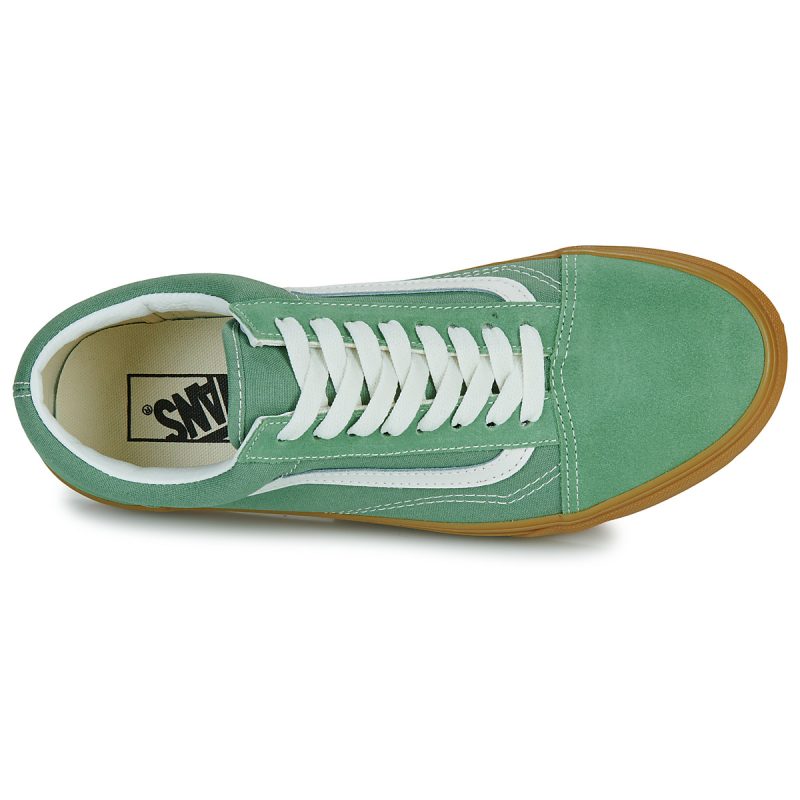 Vans Old Skool Green Men's Sneakers - 6