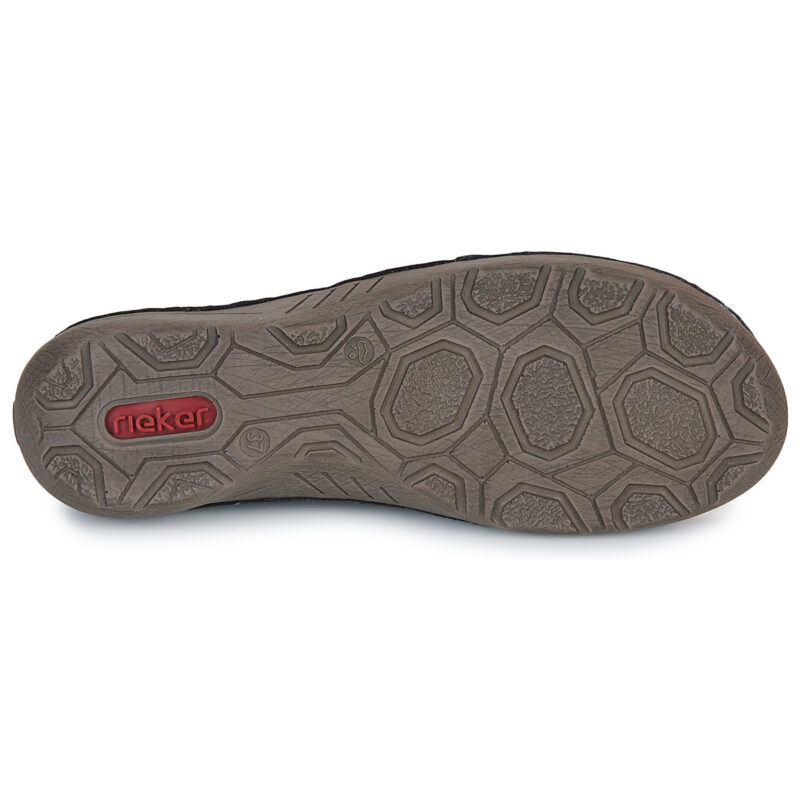 Rieker 72581-14 Blu - Derby Donna - 7