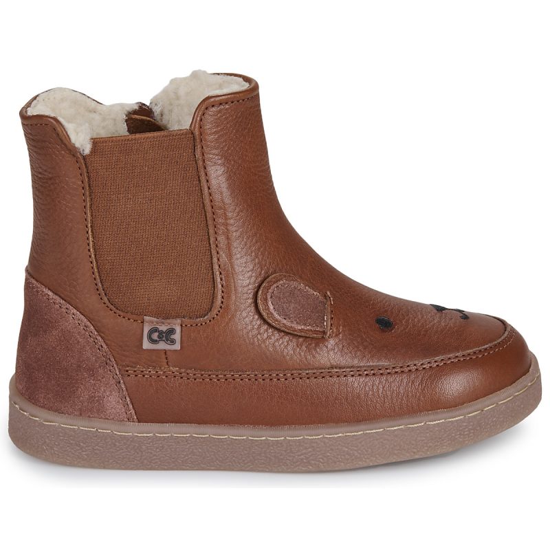 Citrouille et Compagnie VIVO Marrone Boots Bambino - 2