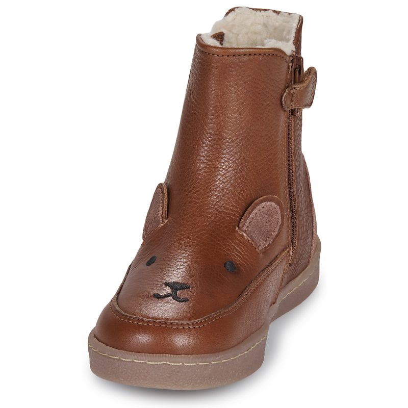 Citrouille et Compagnie VIVO Marrone Boots Bambino - 3