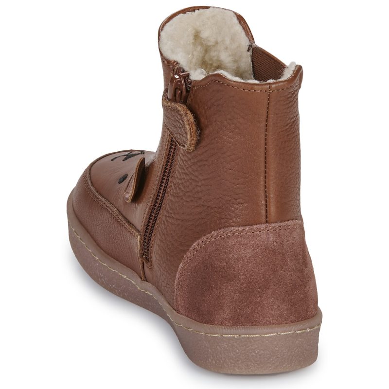 Citrouille et Compagnie VIVO Marrone Boots Bambino - 5