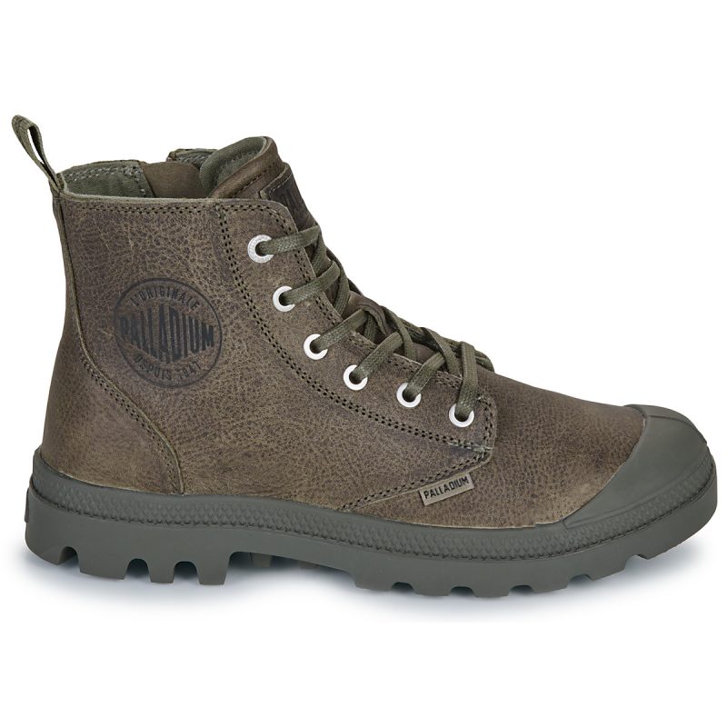 Palladium PAMPA ZIP LTH ESS Kaki Stivaletti Uomo - 2
