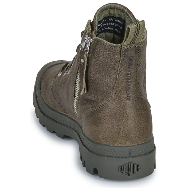 Palladium PAMPA ZIP LTH ESS Kaki Stivaletti Uomo - 5