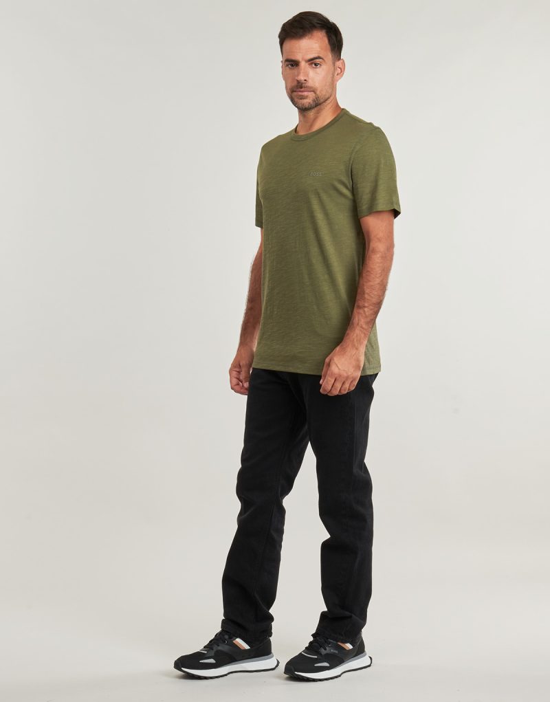 T-shirt BOSS Tegood Kaki T-shirt maniche corte Uomo - 3