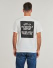 Replay T-Shirt &ndash; Wei&szlig;es Herren-T-Shirt mit kurzen &Auml;rmeln &ndash; Gr&ouml;&szlig;e 4