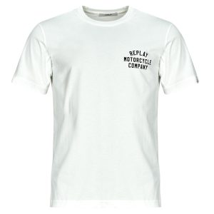 T-shirt uomo Replay  -  Bianco Replay 8053816089396
