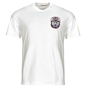 T-shirt uomo Replay  -  Bianco Replay 8053816089525