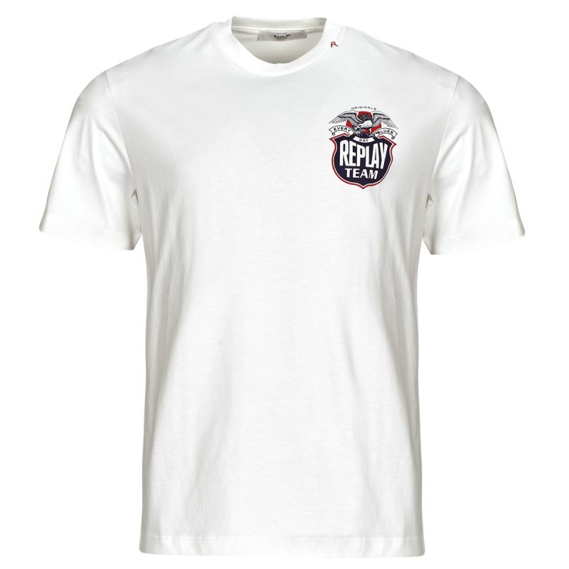 T-shirt uomo Replay  -  Bianco Replay 8053816089525