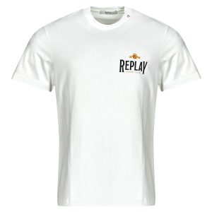 T-shirt uomo Replay  -  Bianco Replay 8053816089532