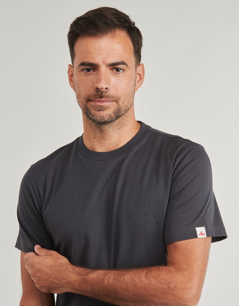 T-shirt Replay - Grigio T-shirt maniche corte Uomo - 5