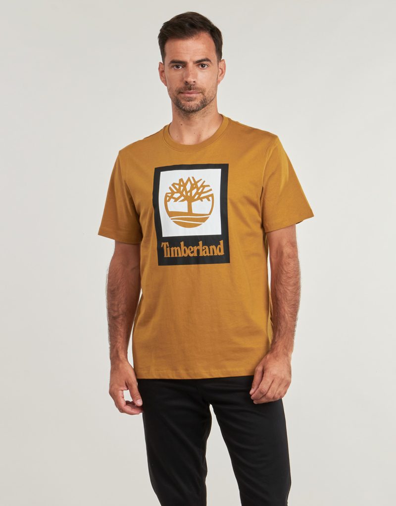 T-shirt Timberland Colored Short Sleeve Tee Giallo T-shirt maniche corte Uomo - 2