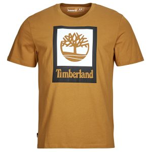 T-shirt uomo Timberland  Colored Short Sleeve Tee  Giallo Timberland 194902969722