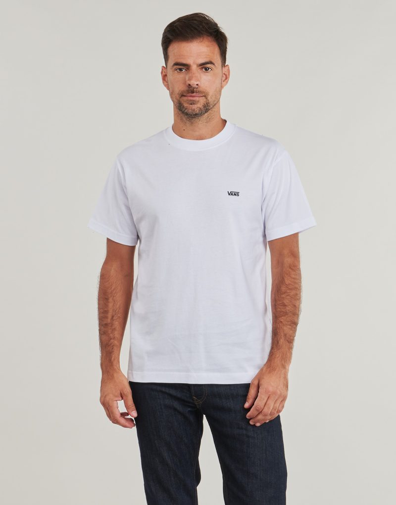 T-shirt Vans LEFT CHEST SS Bianco T-shirt maniche corte Uomo - 2