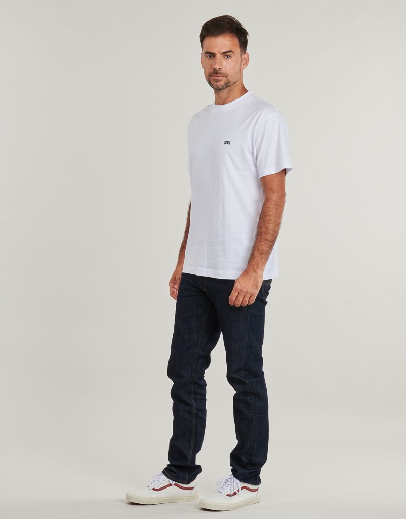 T-shirt Vans LEFT CHEST SS Bianco T-shirt maniche corte Uomo - 3
