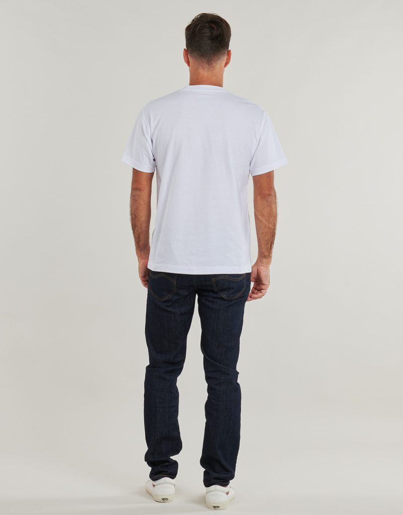 T-shirt Vans LEFT CHEST SS Bianco T-shirt maniche corte Uomo - 4