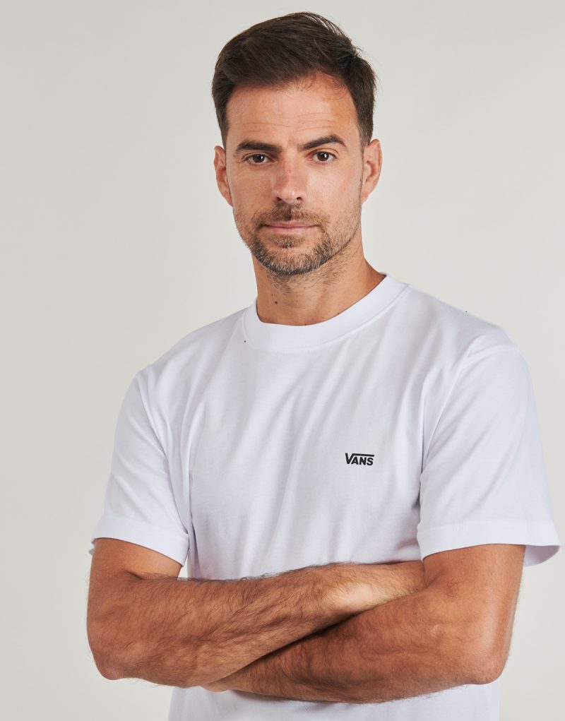 T-shirt Vans LEFT CHEST SS Bianco T-shirt maniche corte Uomo - 5