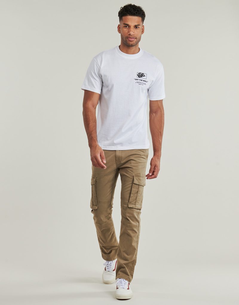 T-shirt Vans M STOCKPILE SS Blanc T-shirt &agrave; manches courtes Homme - 3