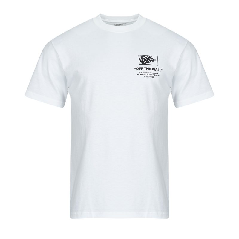T-shirt Vans M STOCKPILE SS Blanc T-shirt &agrave; manches courtes Homme - 1