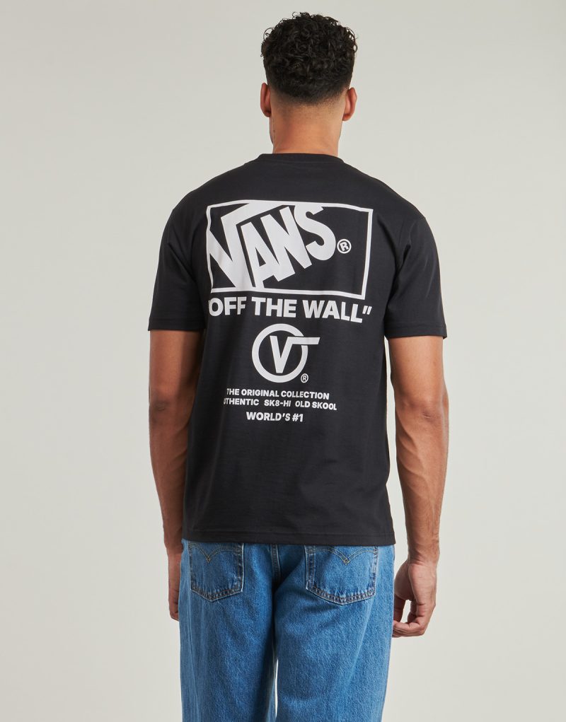 T-shirt Vans M STOCKPILE SS Nero T-shirt maniche corte Uomo - 2