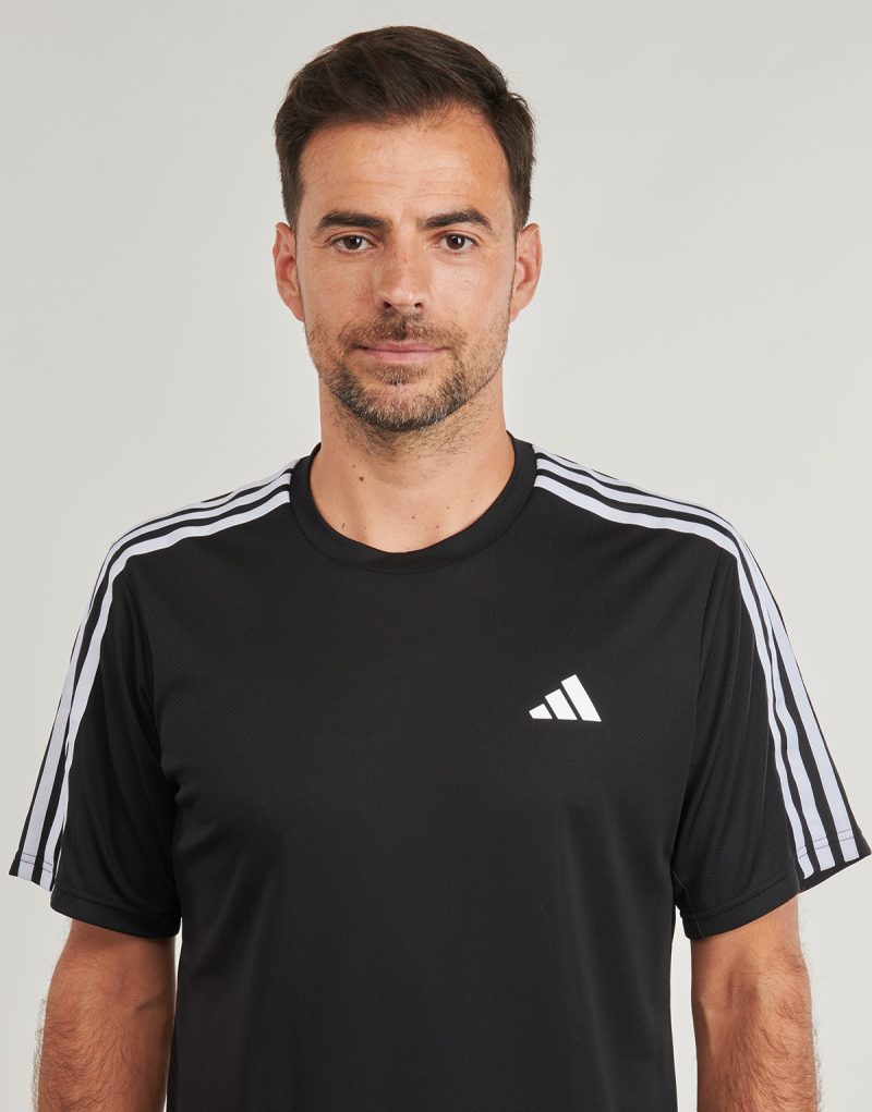 T-shirt adidas Train Essentials 3-Stripes Training Noir T-shirt manches courtes Homme - 5