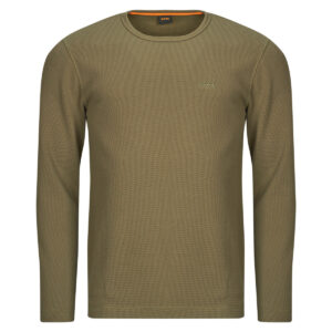 T-shirts a maniche lunghe uomo BOSS  Tempesto  Kaki BOSS 4063547017661