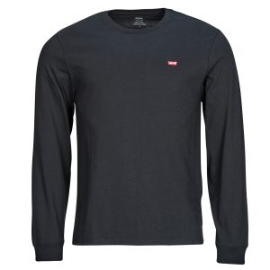 T-shirts a maniche lunghe uomo Levis  LS ORIGINAL HM TEE  Nero Levis 5400816653271